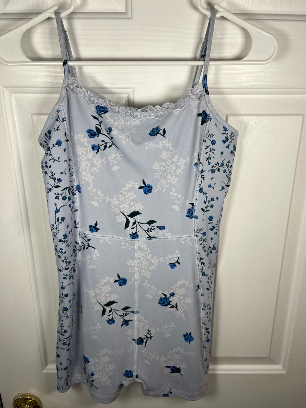 Wild Fable Light Blue Floral Lace-Trim - Size Medium